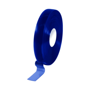 PVC Roll 1.5mm x 75mm Blue Flat, 50m