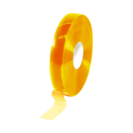 Yellow PVC Roll 1.5mm x 75mm Flat, 50m