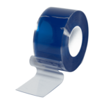 Clear PVC Roll 2mm x 200mm Flat, 50m