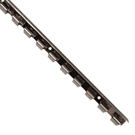Stainless-Steel-Hook-on-Type-Head-Section-1968mm - Strip Doors Stainless steel hook-on head section, 1968mm, for mounting PVC strip curtains in a doorway